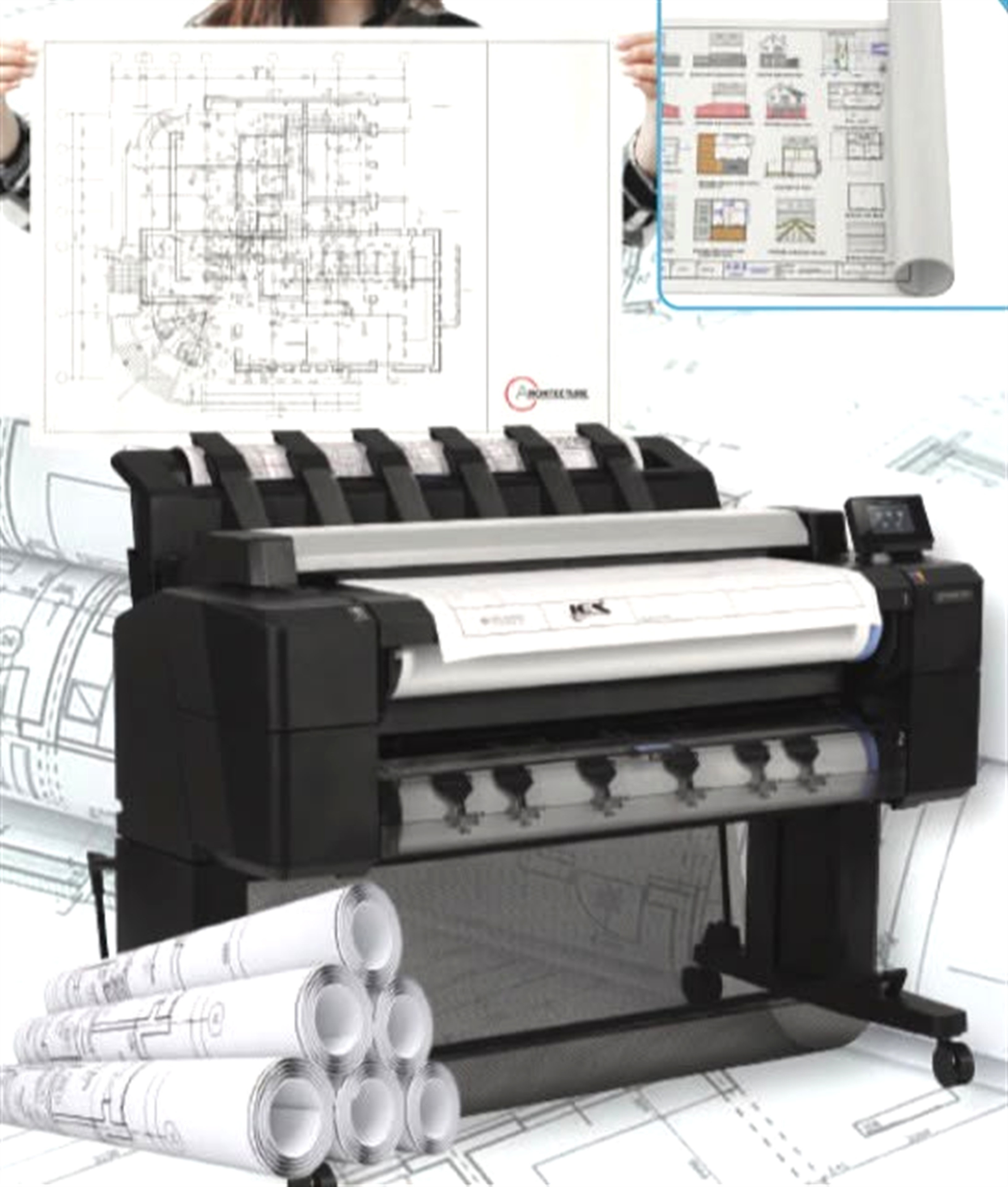 A0, A1, and A2 digital printing