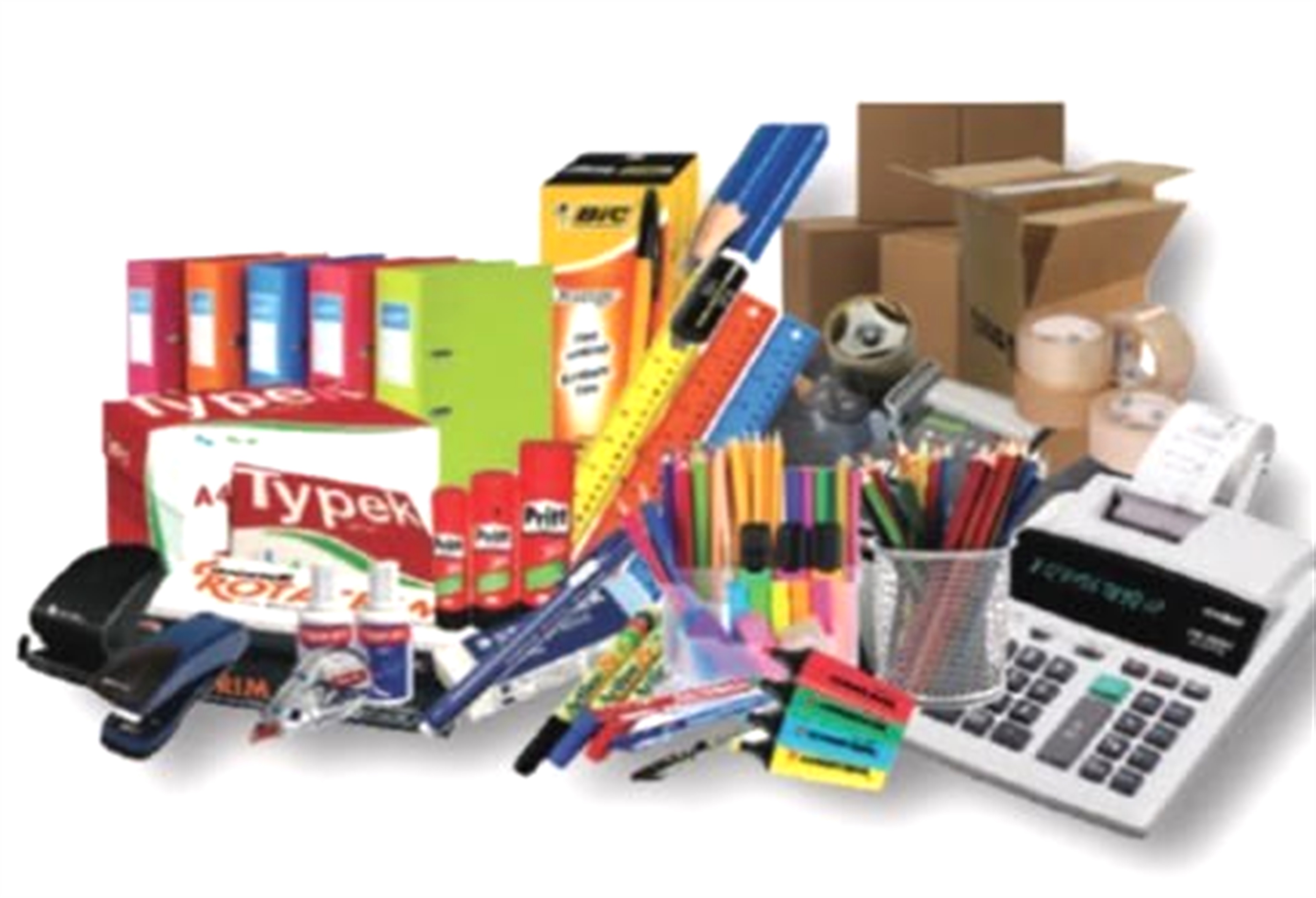 Supply of stationery and office materials